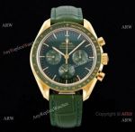 Omega Speedmaster Moonwatch Super Clone Moonshine Gold & Green 3861 Watch 